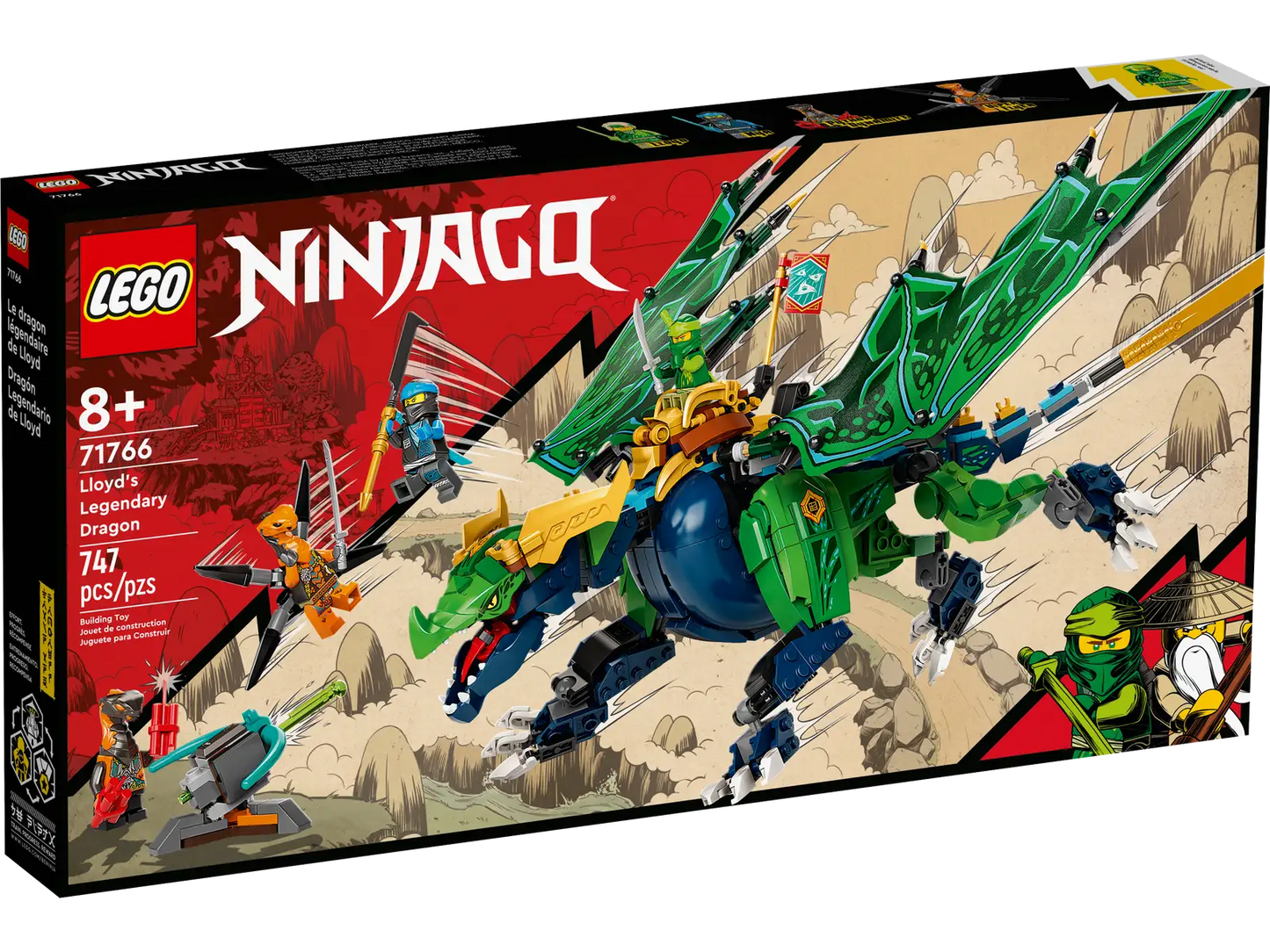 LEGO® NINJAGO® Lloyd's Legendary Dragon 71766 (Retired)