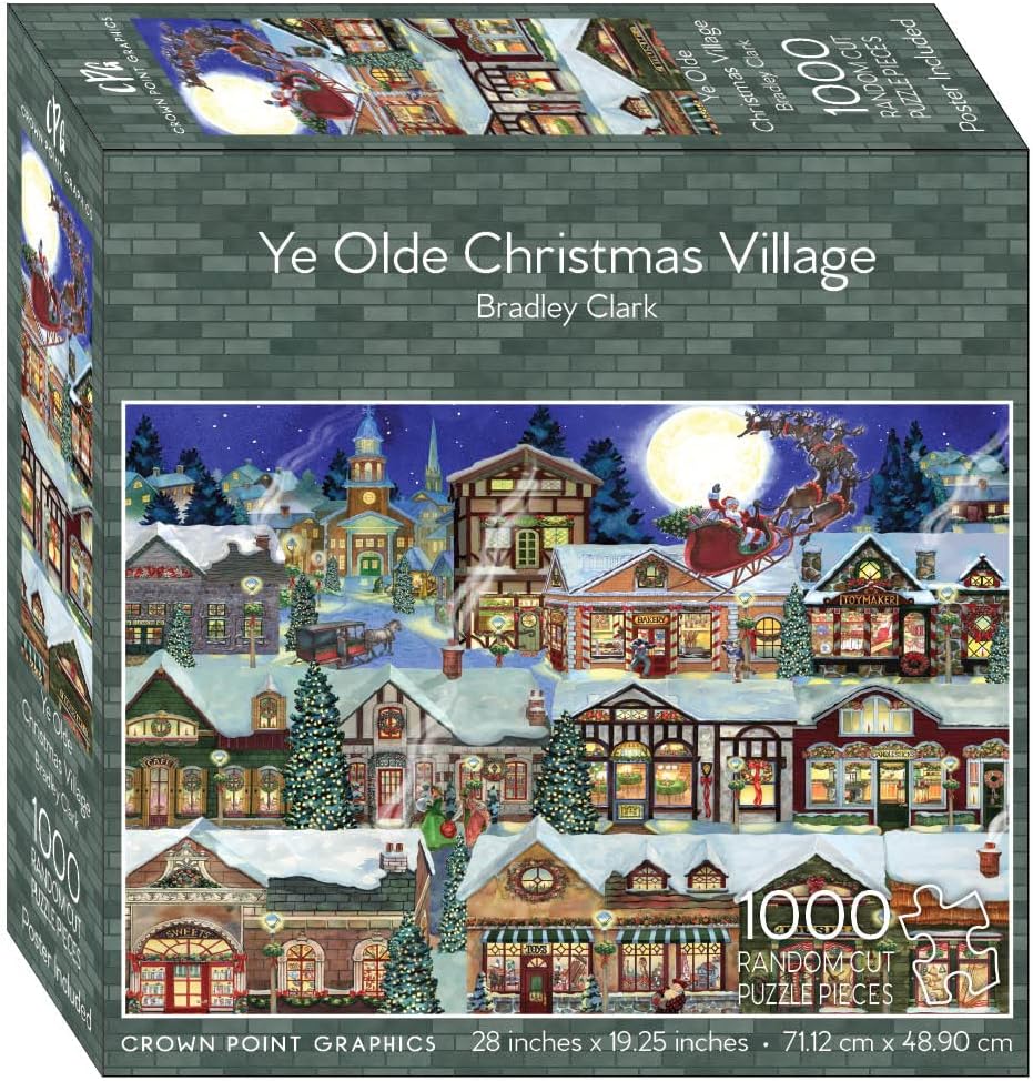 Ye Olde Christmas Village: 1000 Piece Puzzle