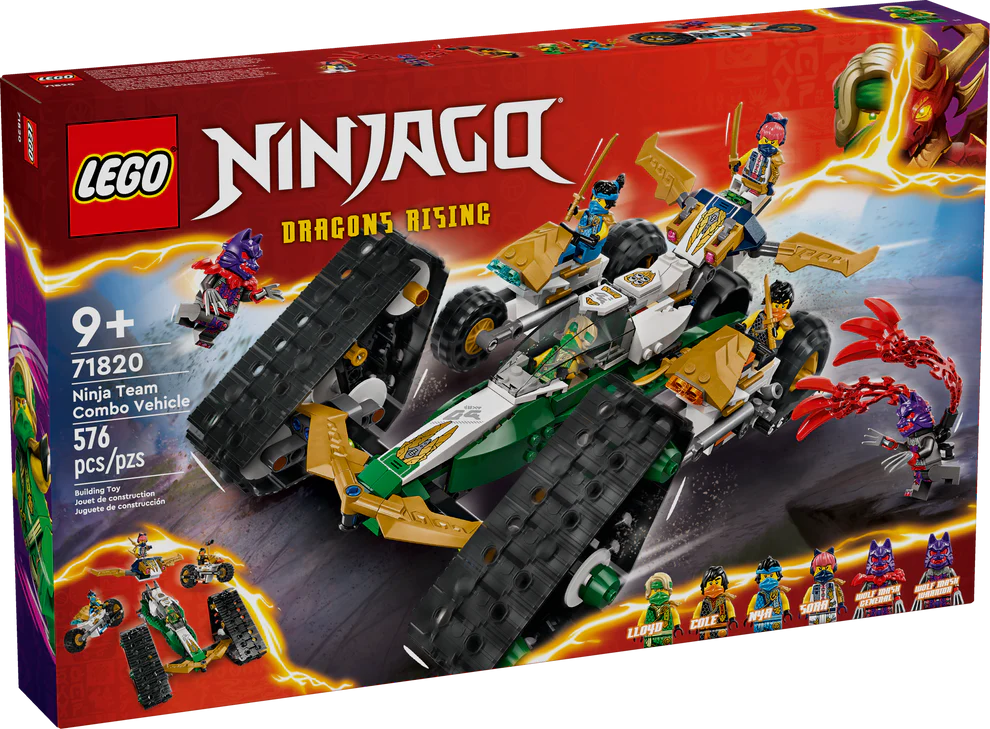 LEGO 71820 Ninja Team Combo Vehicle