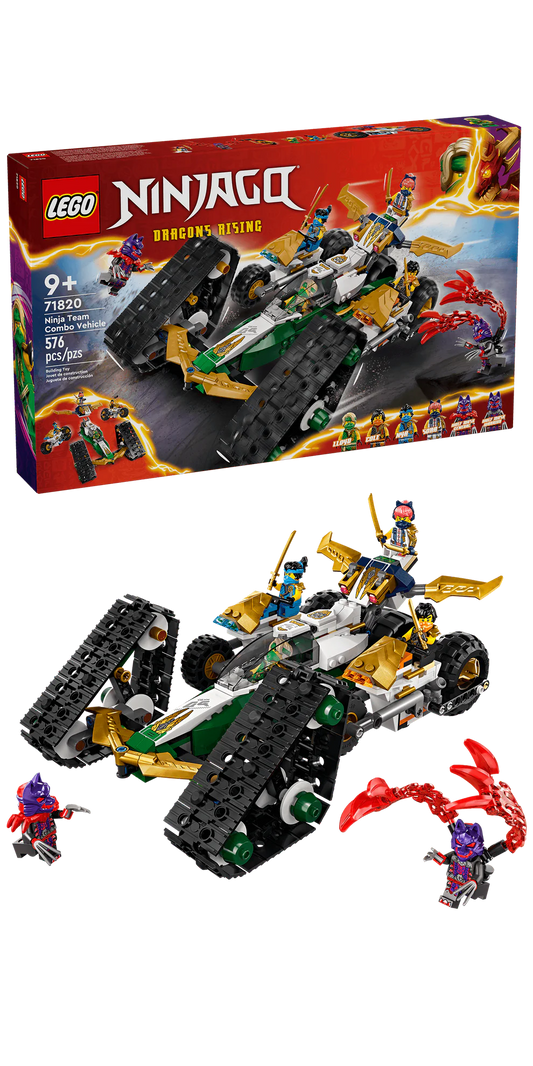 LEGO 71820 Ninja Team Combo Vehicle