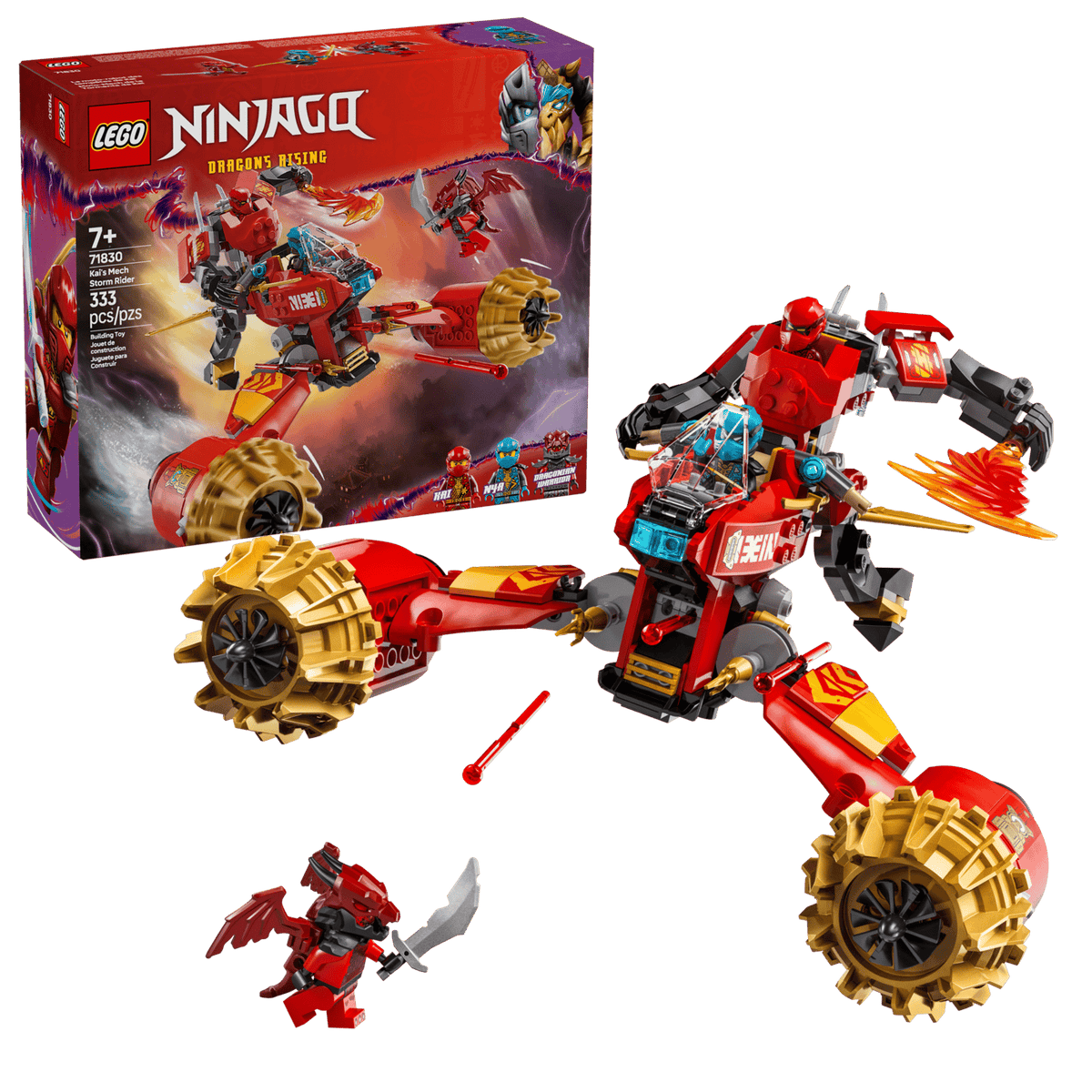 LEGO® NINJAGO® Kai’s Mech Storm Rider 71830