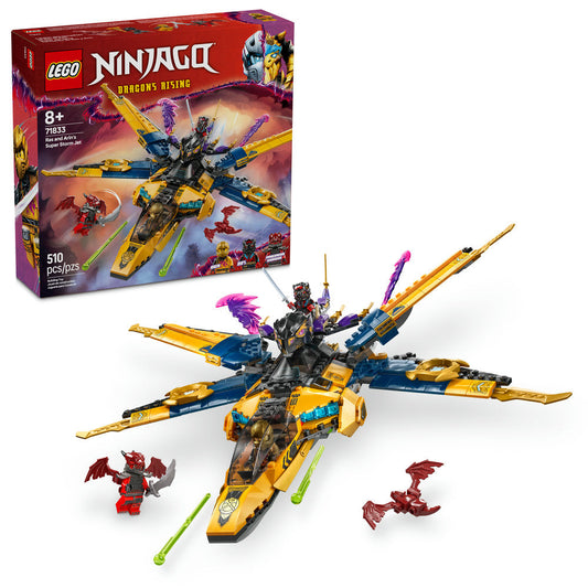 LEGO® NINJAGO® Ras and Arin's Super Storm Jet 71833