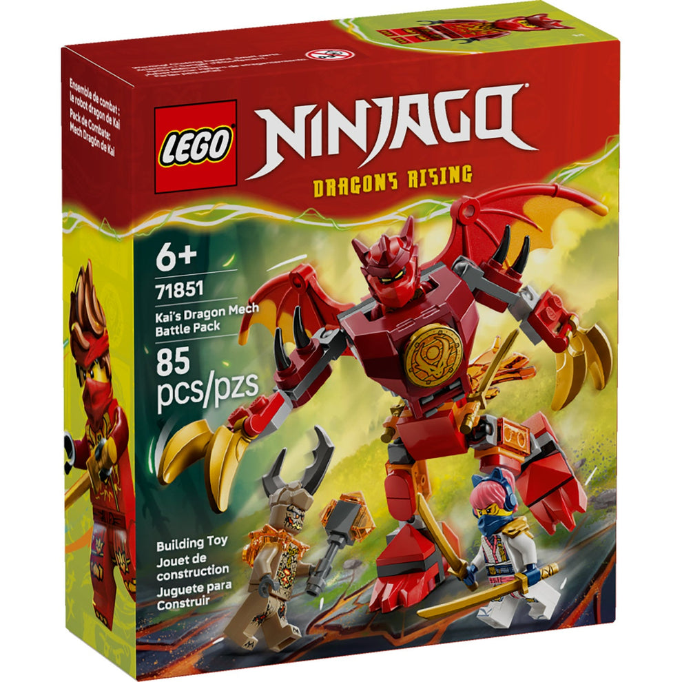 LEGO® Ninjago® Kai's Dragon Mech Battle Pack 71851