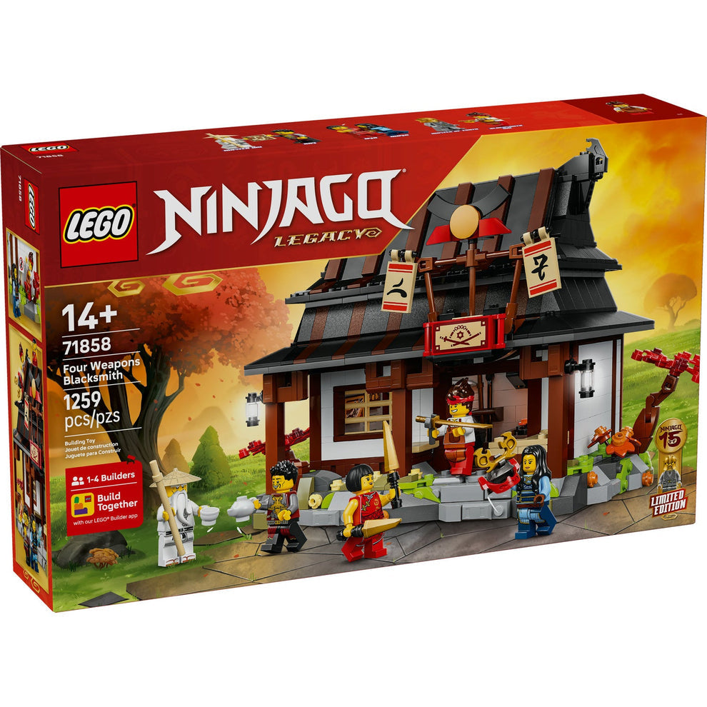 LEGO® Ninjago® Four Weapons Blacksmith 15th Anniversary 71858