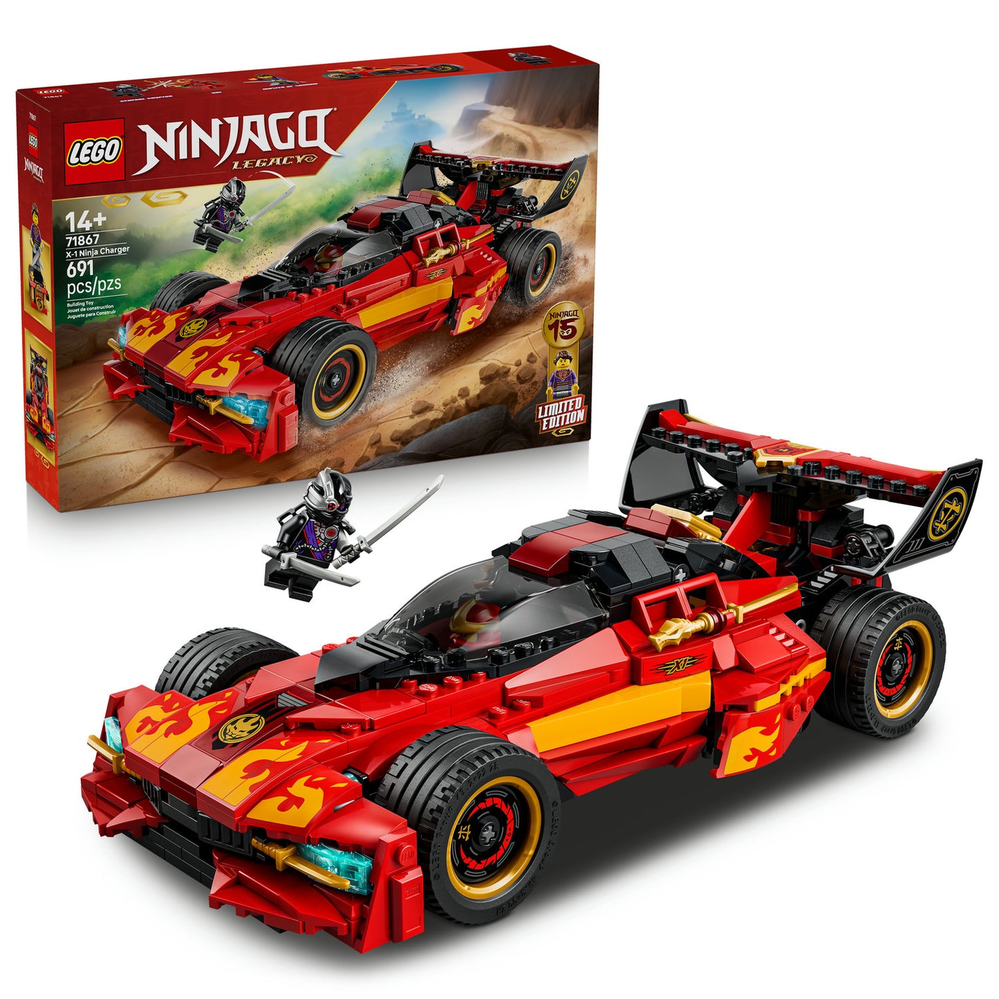 LEGO® Ninjago® X-1 Ninja Charger 15th Anniversary 71867