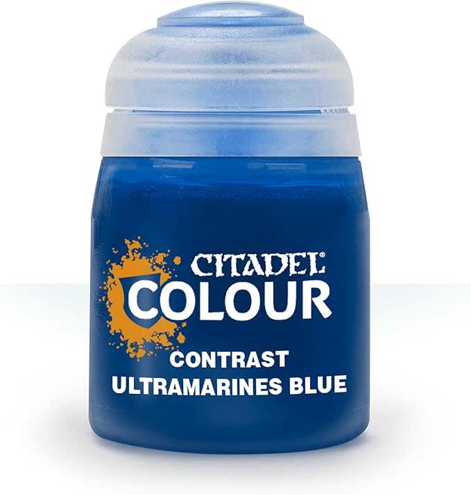 FINAL SALE: Citadel Colour Contrast: Ultramarines Blue (18ml) - Warhammer Paint