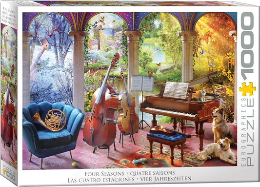 Eurographics The Four Seasons of Music – 1000 Piece Jigsaw Puzzle