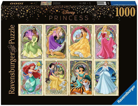 Art Nouveau Princesses 1000 pc Puzzle