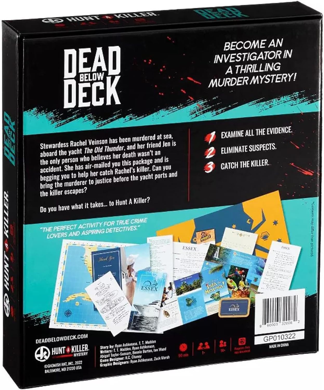 GAME RENTAL: Hunt a Killer Dead Below Deck