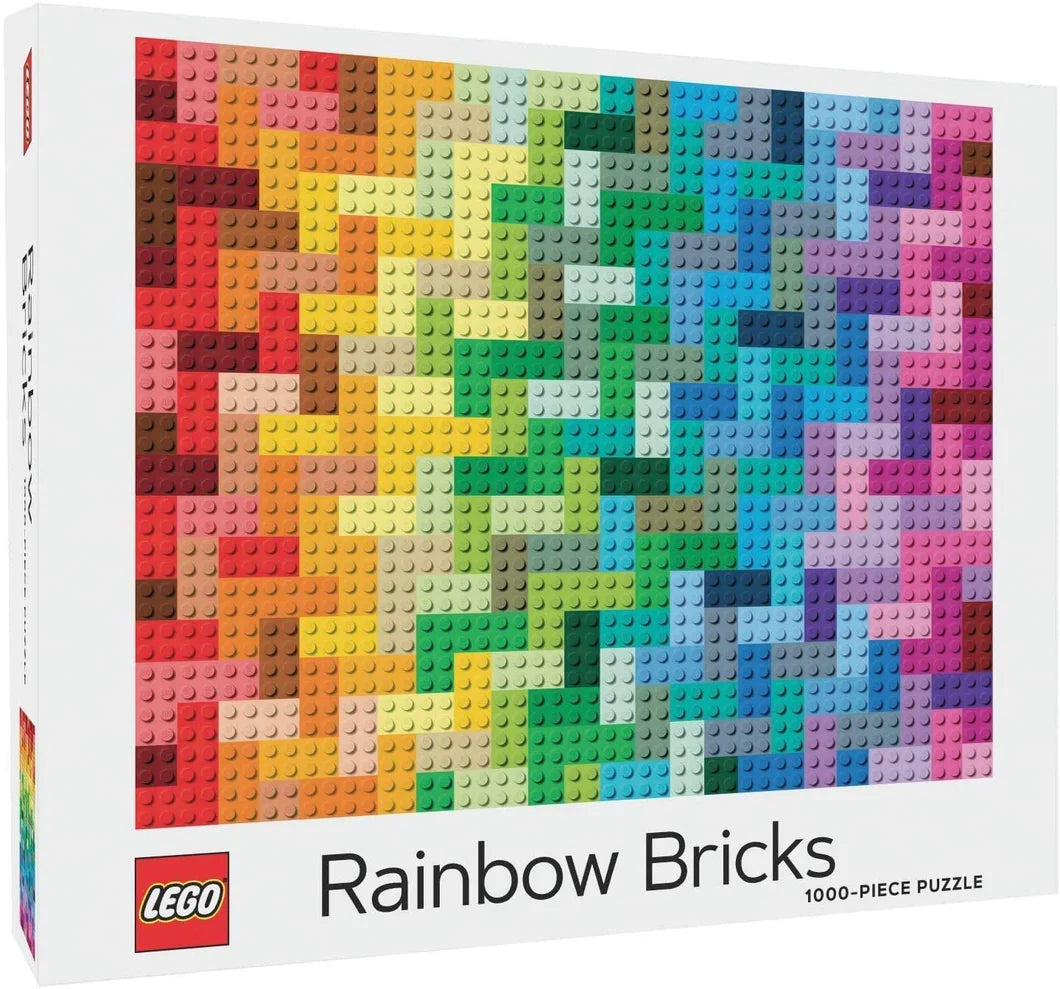 PUZZLE RENTAL: LEGO Rainbow Bricks - 1000 Pieces