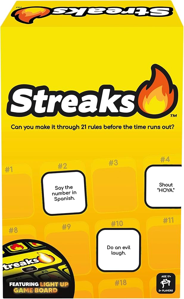 GAME RENTAL: Streaks