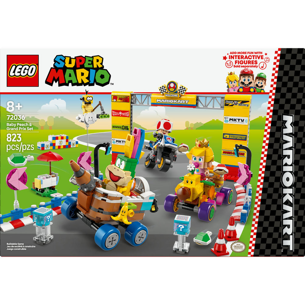 LEGO® Super Mario™: Mario Kart™: Baby Peach & Grand Prix Set 72036