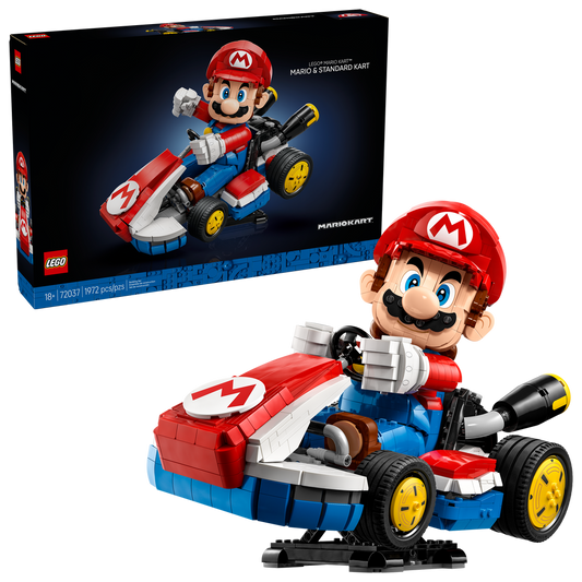 LEGO® Mario Kart™ – Mario & Standard Kart 72037
