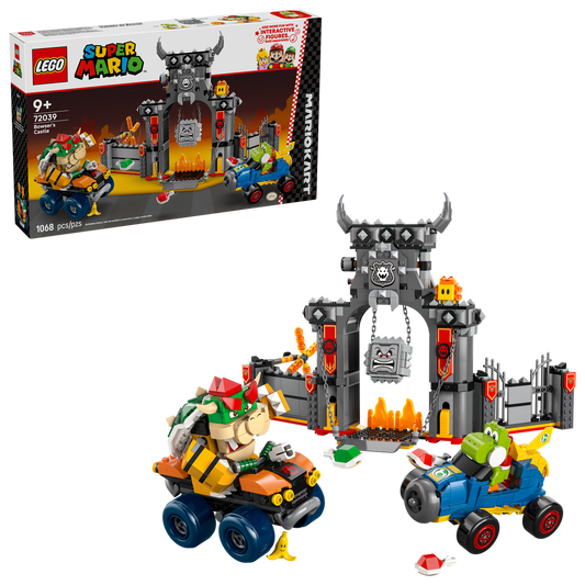 PREORDER NOW! LEGO® Super Mario™ Mario Kart – Bowser's Castle 72039