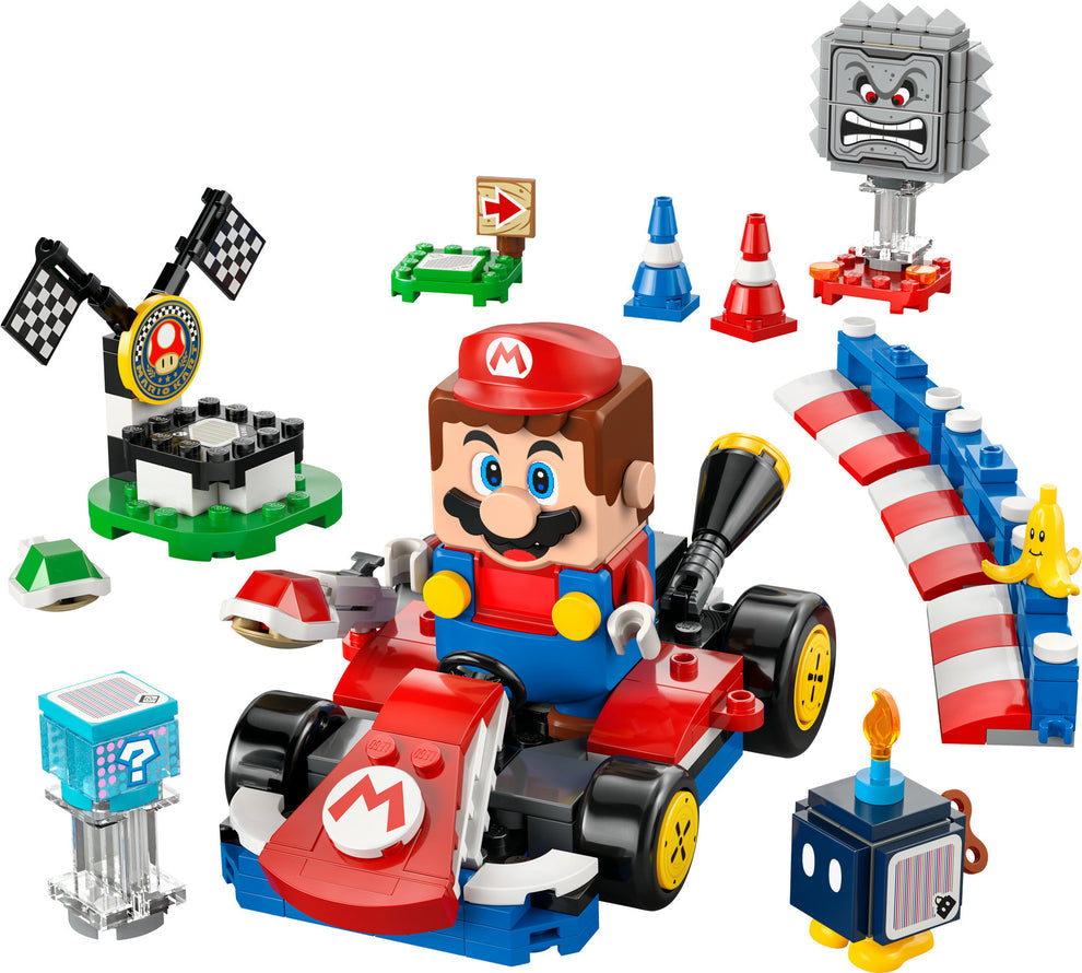 LEGO® Super Mario™ Mario Kart – Interactive LEGO® Mario & Standard Kart 72043