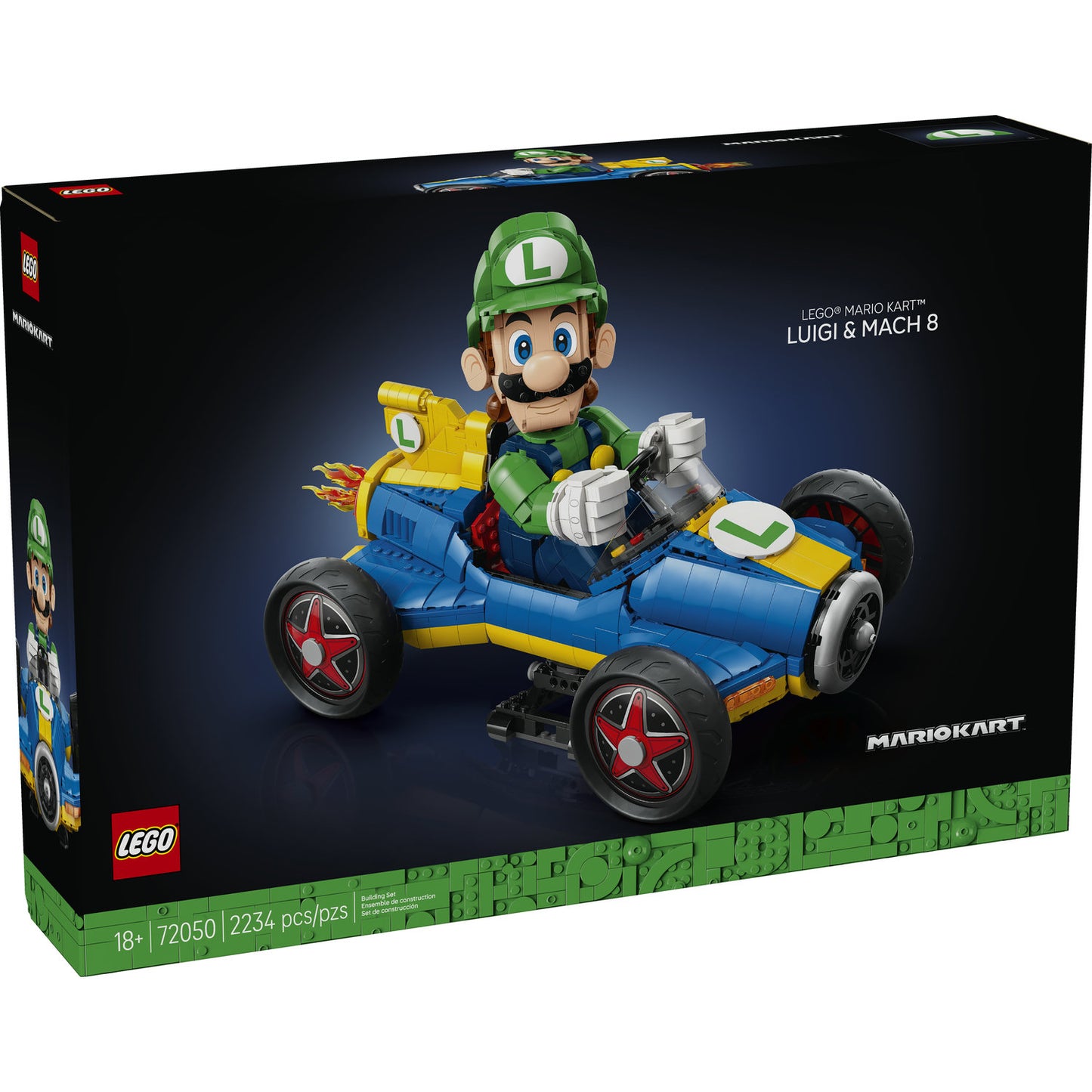 LEGO® Super Mario™ Mario Kart™ - Luigi & Mach 8 72050
