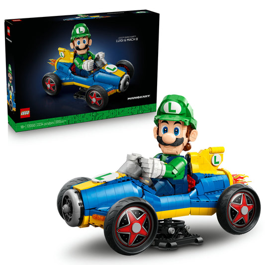 LEGO® Super Mario™ Mario Kart™ - Luigi & Mach 8 72050