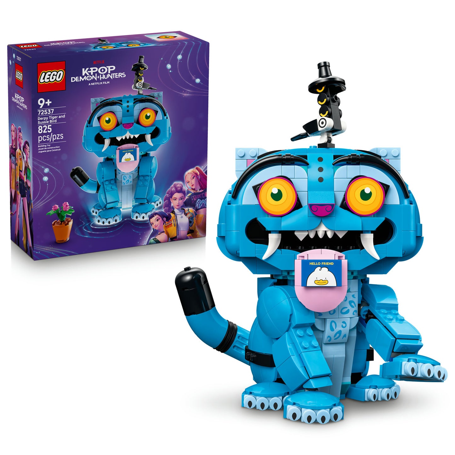 PREORDER NOW! LEGO® KPop Demon Hunters™ Derpy Tiger and Sussie Bird 72537