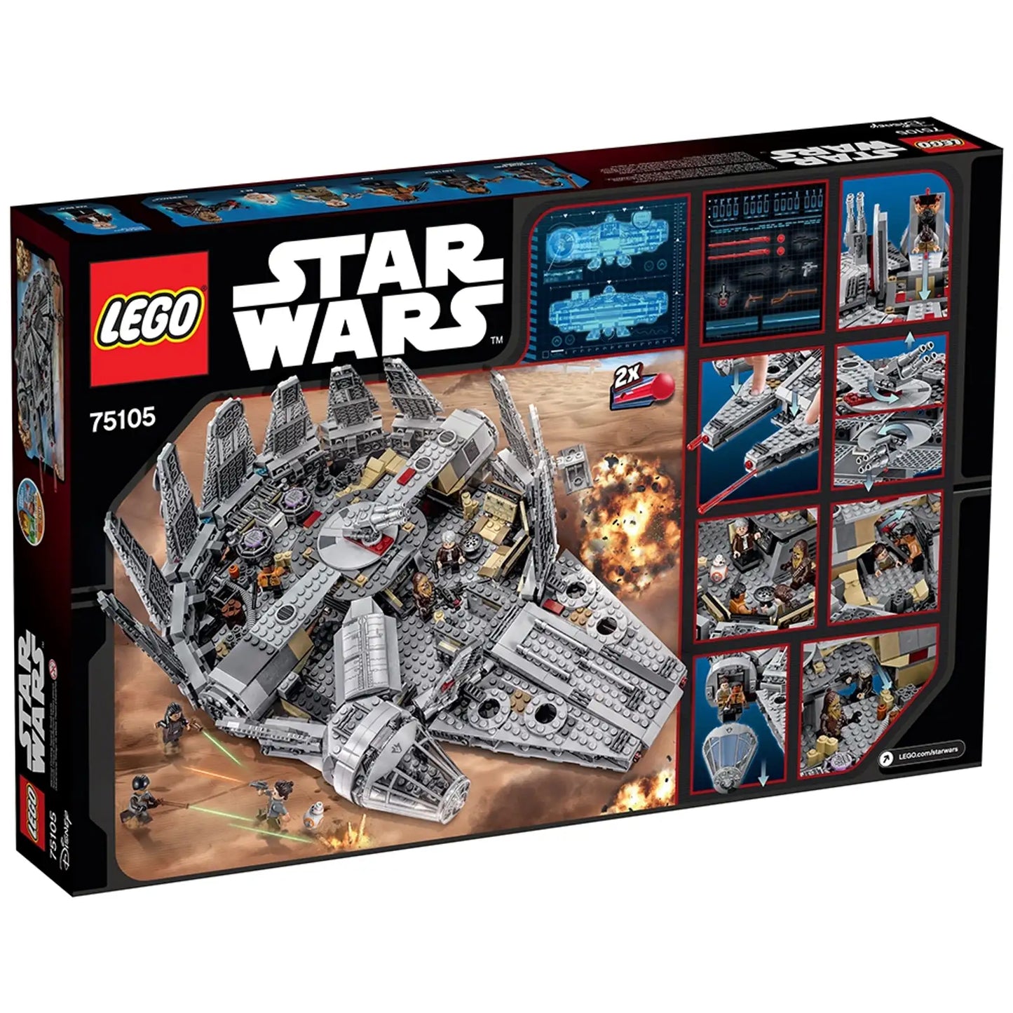 LEGO® Star Wars™ Millennium Falcon 75105 (Retired)