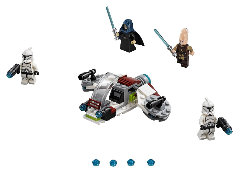LEGO® Star Wars Jedi and Clone Troopers Battle Pack 75206 (Retired)