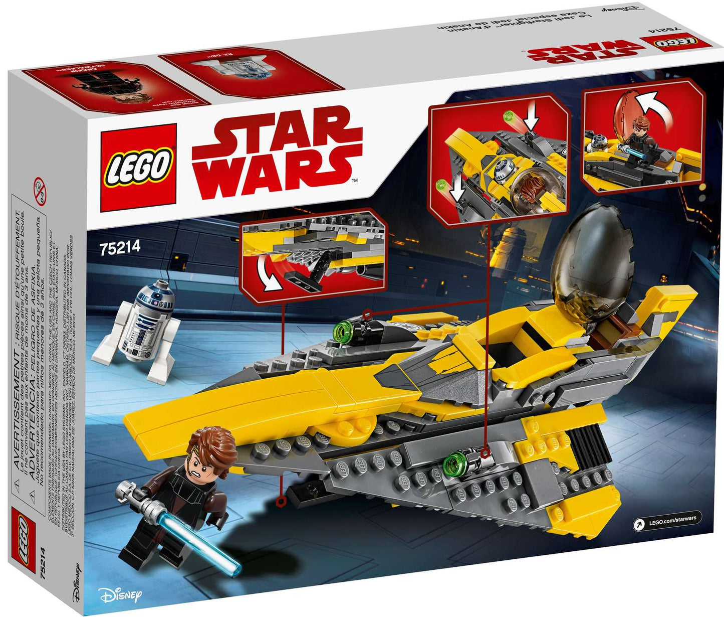 LEGO® Star Wars Anakin's Jedi Starfighter 75214 (Retired)