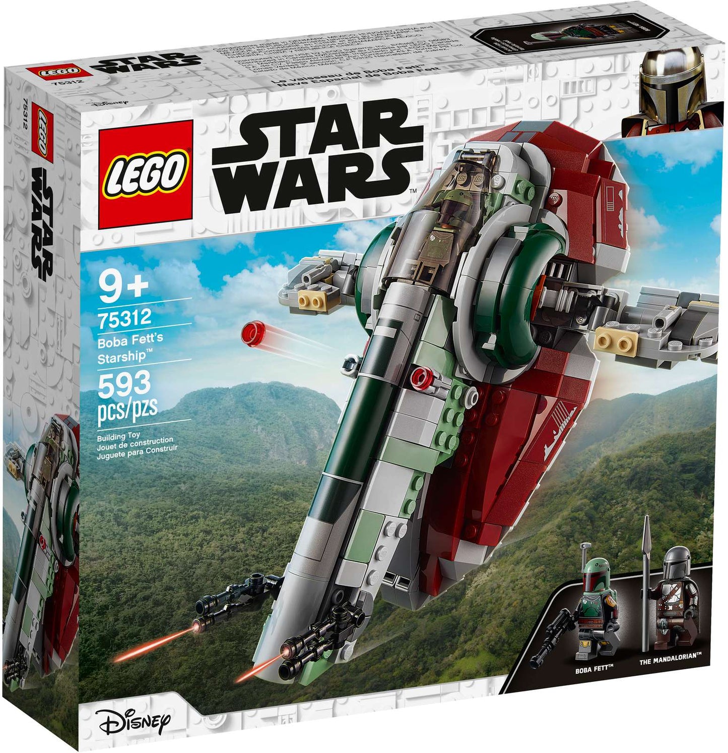 LEGO® Star Wars™ Boba Fett's Starship 75312 (Retired)