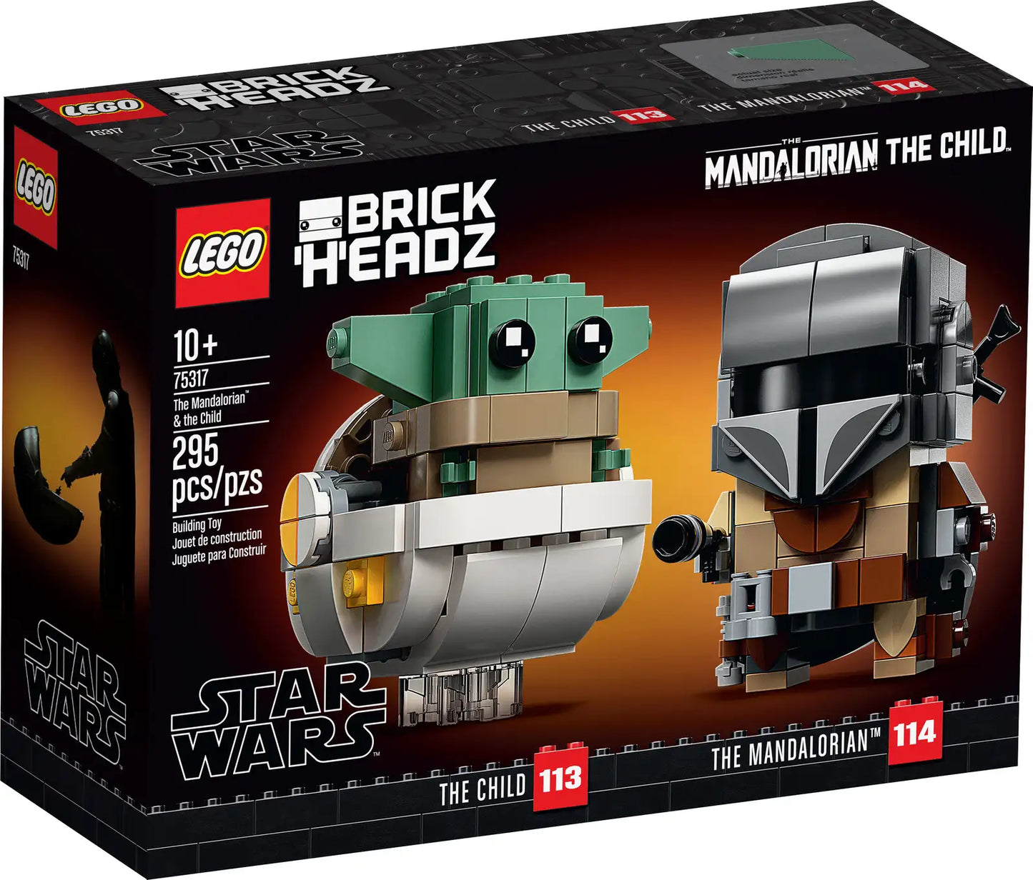 LEGO® BrickHeadz™ The Mandalorian & The Child 75317 (Retired)