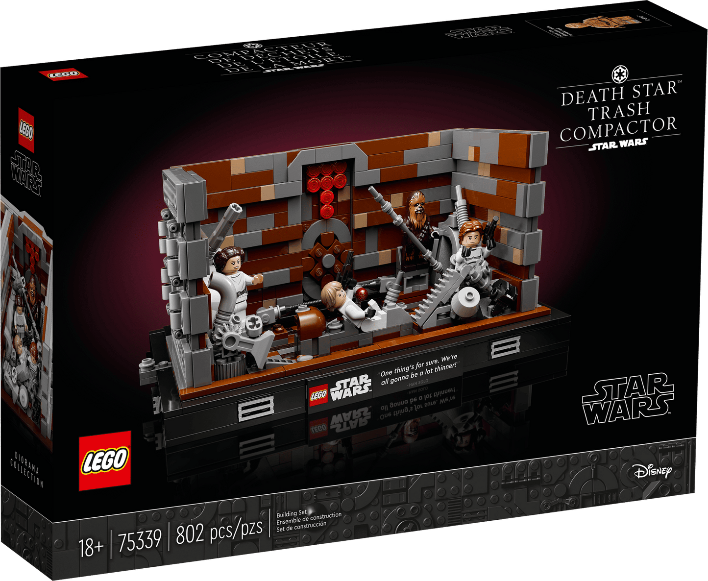 LEGO® Star Wars Death Star Trash Compactor Diorama 75339 (Retired)