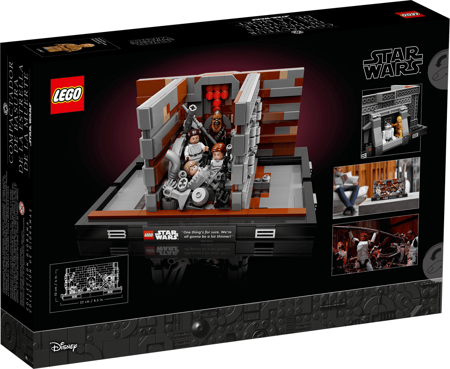 LEGO® Star Wars Death Star Trash Compactor Diorama 75339 (Retired)