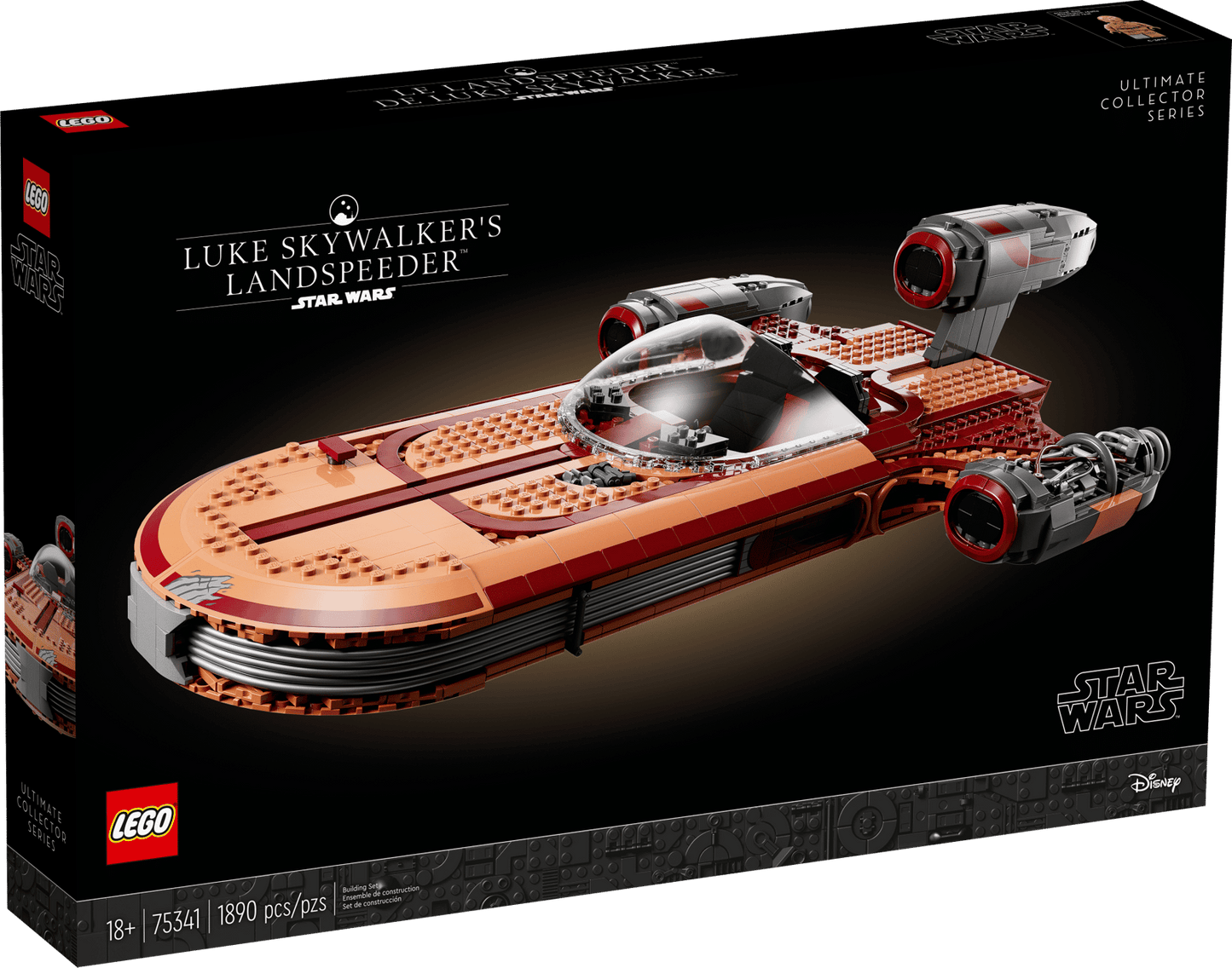 LEGO® Star Wars™ Luke Skywalker's Landspeeder 75341 (Retired)