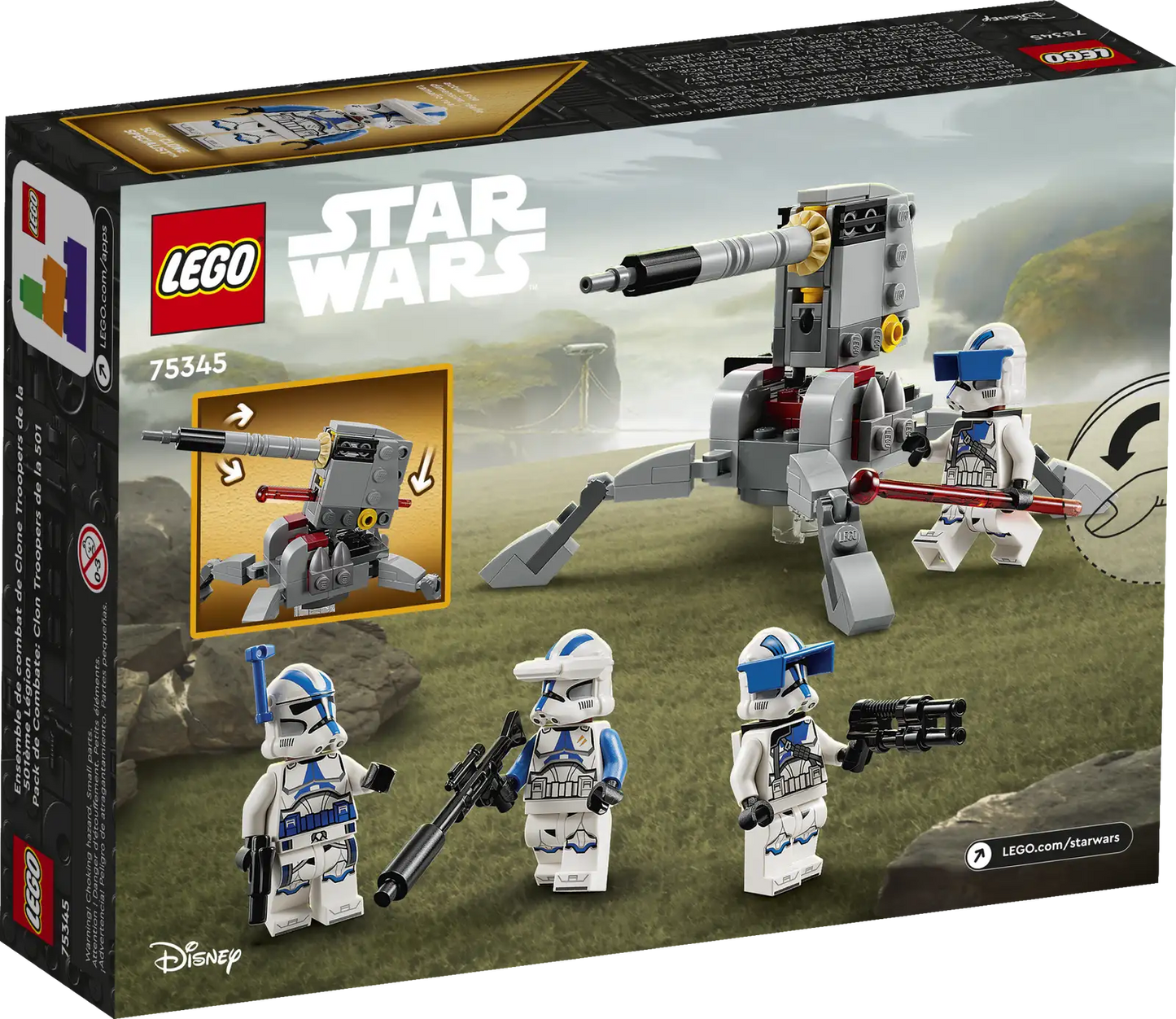 LEGO® Star Wars™ 501st Clone Troopers Battle Pack 75345