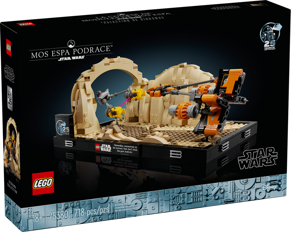 LEGO® Star Wars™ Mos Espa Podrace Diorama 75380