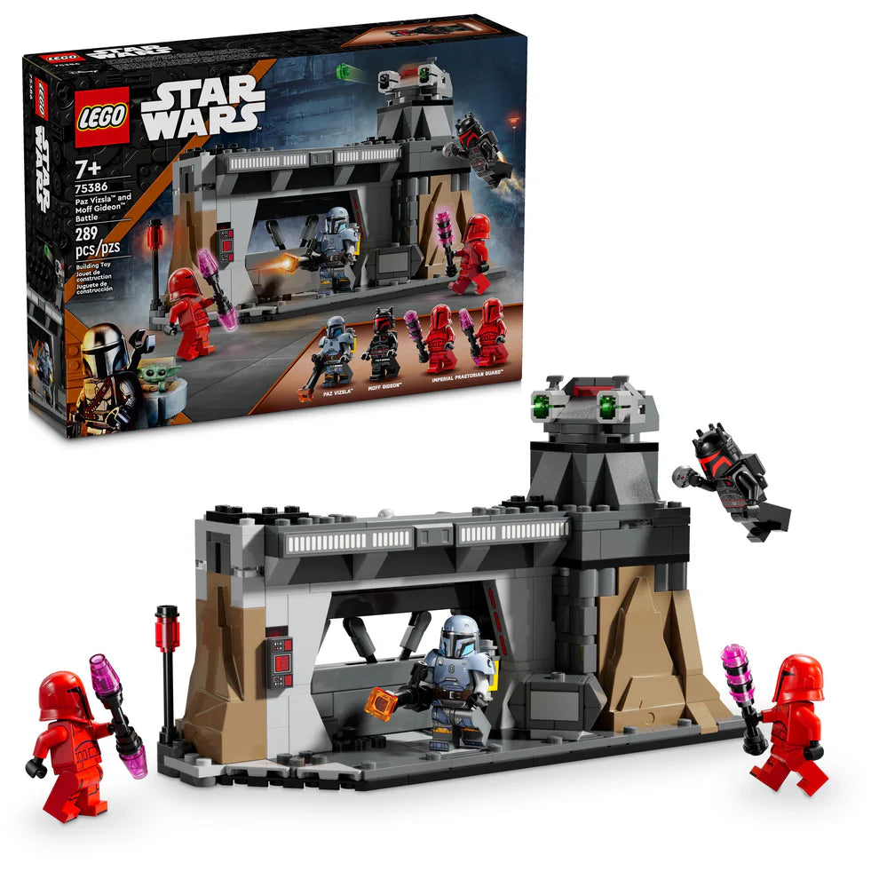 LEGO® Star Wars™ Paz Vizsla and Moff Gideon Battle 75386