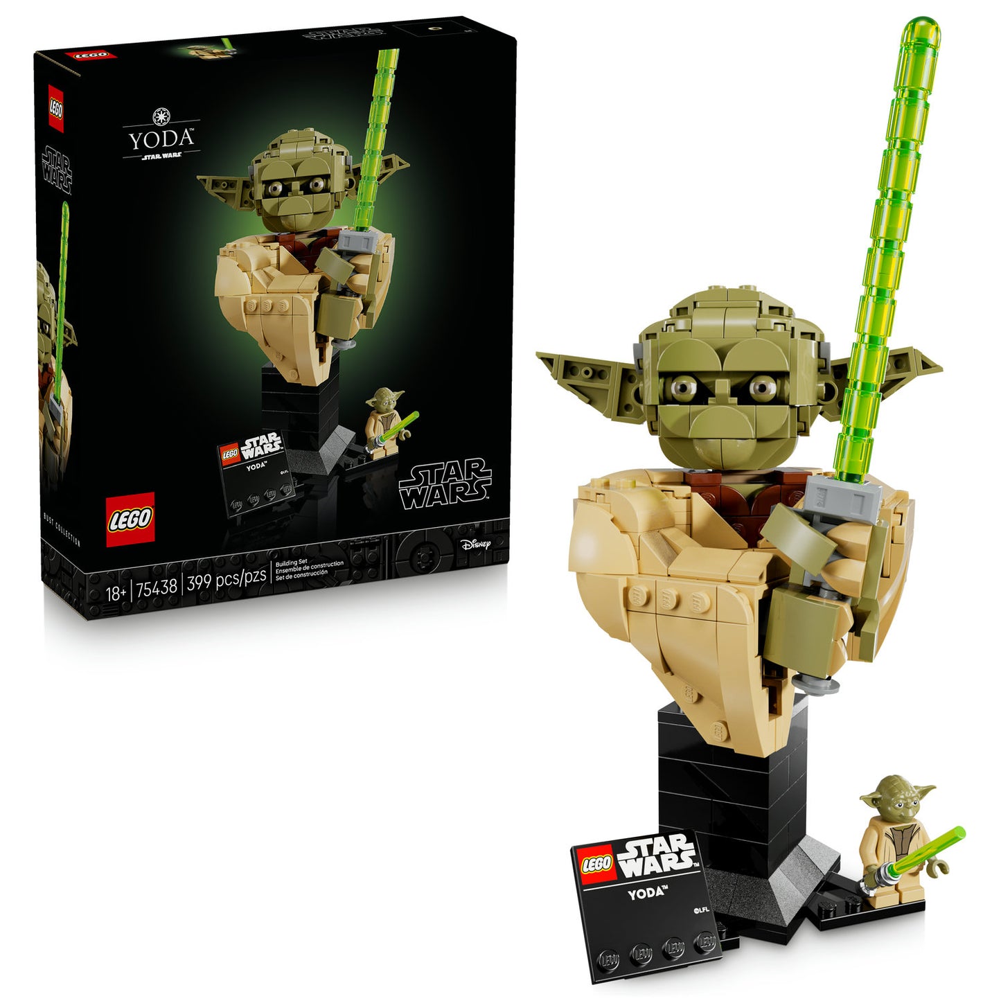 LEGO® Star Wars™ Yoda Bust 75438