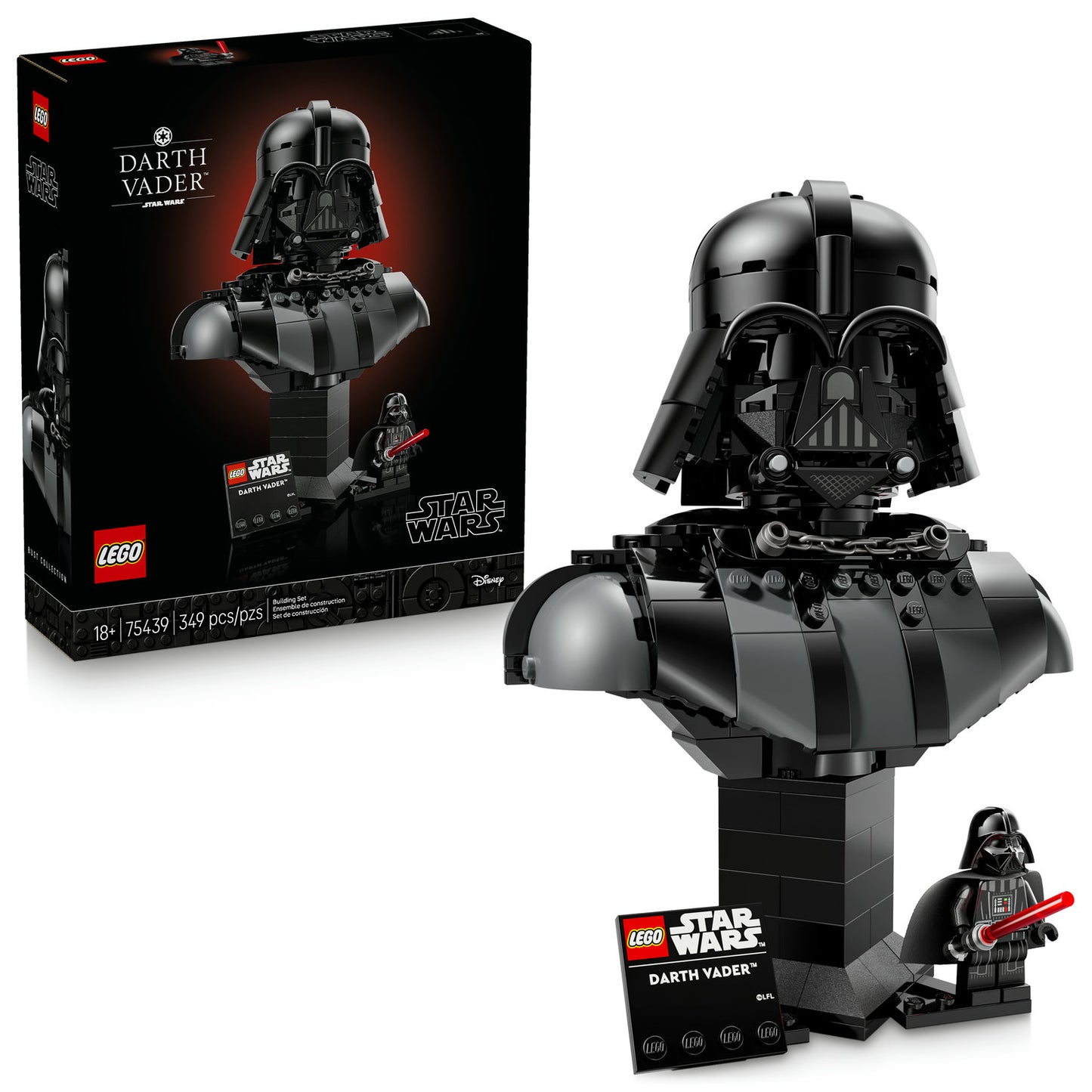 LEGO® Star Wars™ Darth Vader Bust 75439