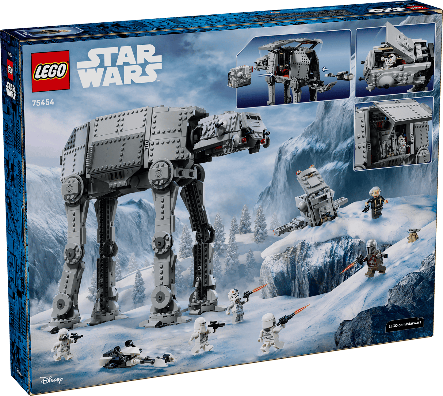 LEGO® Star Wars™ Imperial Remnant AT-AT™ with INT-4 75454
