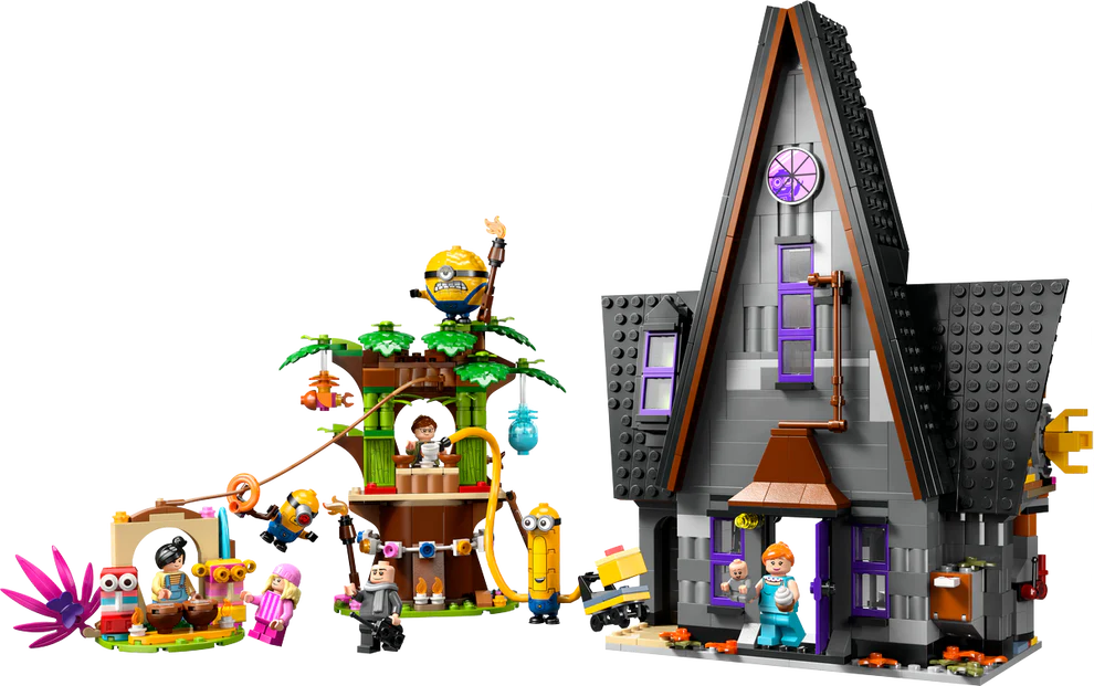 LEGO® Despicable Me 4 Minions and Gru's Family Mansion 75583