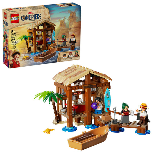 NOW AVAILABLE: LEGO® ONE PIECE Windmill Village Hut 75636