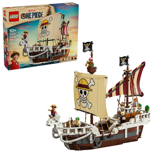 NOW AVAILABLE: LEGO® ONE PIECE The Going Merry Pirate Ship 75639