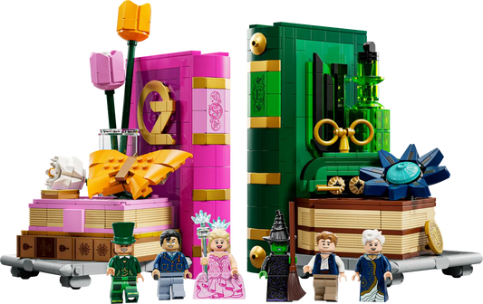 LEGO® Wicked Glinda & Elphaba Bookends 75691