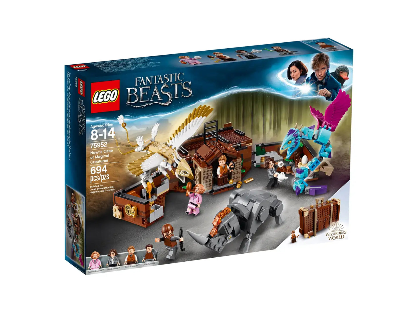 LEGO® Fantastic Beasts™ Newt's Case of Magical Creatures 75952 (Retired)