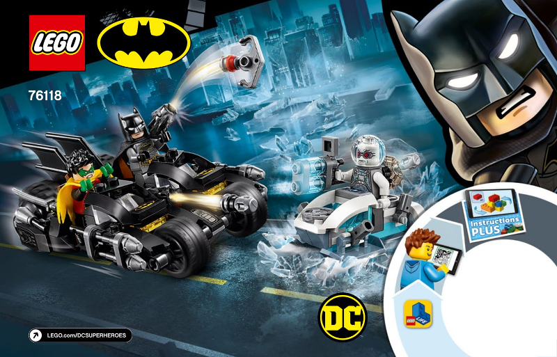 LEGO® DC Mr. Freeze Batcycle Battle 76118 (Retired)