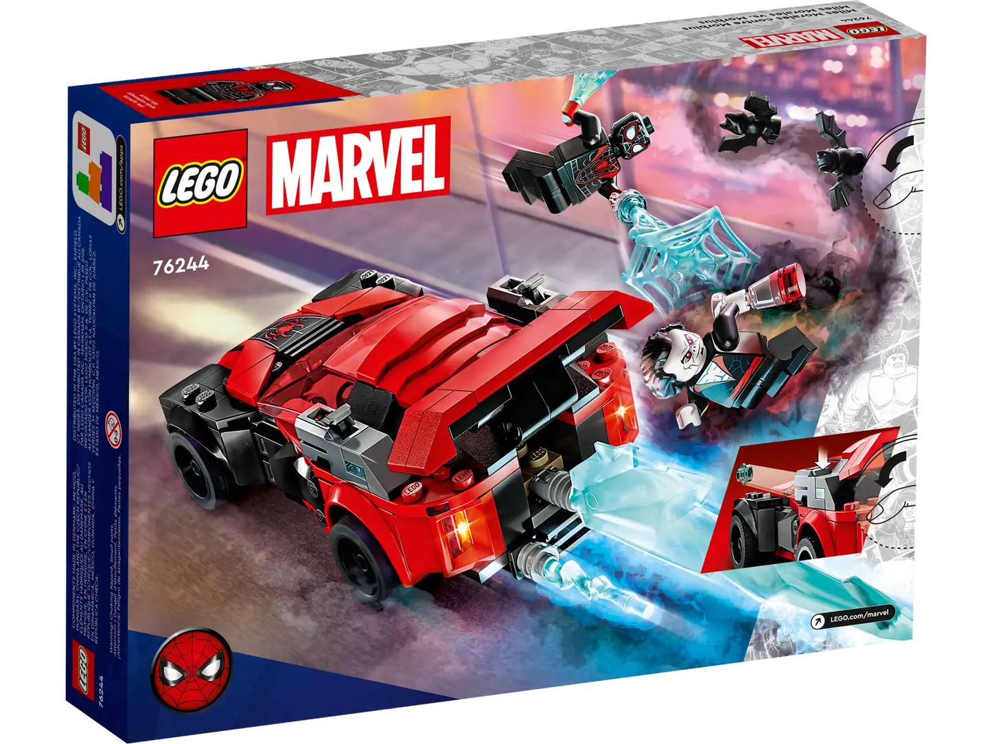 LEGO® Spider-Man Miles Morales vs. Morbius 76244 (Retired)