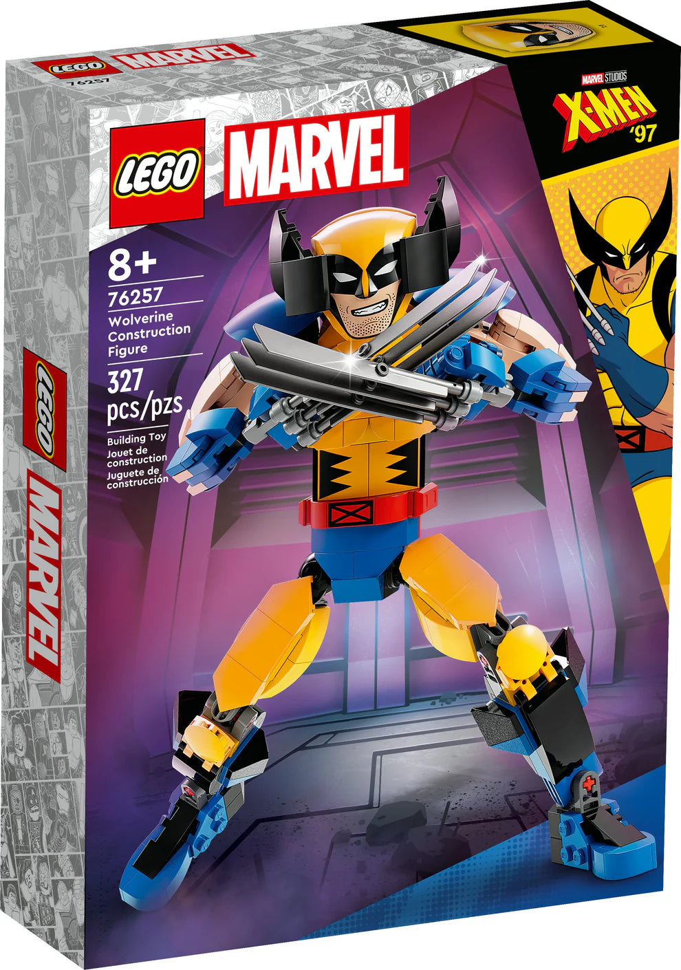 LEGO® Marvel Wolverine Construction Figure 76257