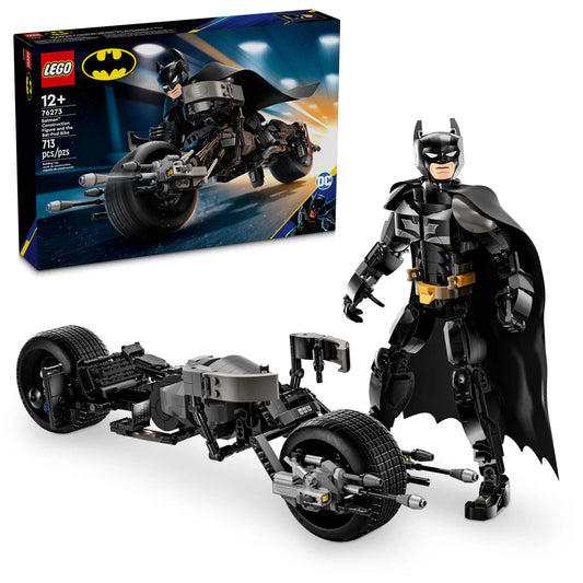 LEGO® DC Batman™: Batman Construction Figure & the Bat-Pod Bike 76273