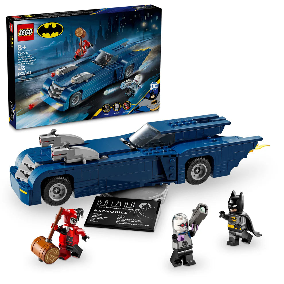 LEGO 76274 Batman™ with the Batmobile™ vs. Harley Quinn™ and Mr. Freeze™