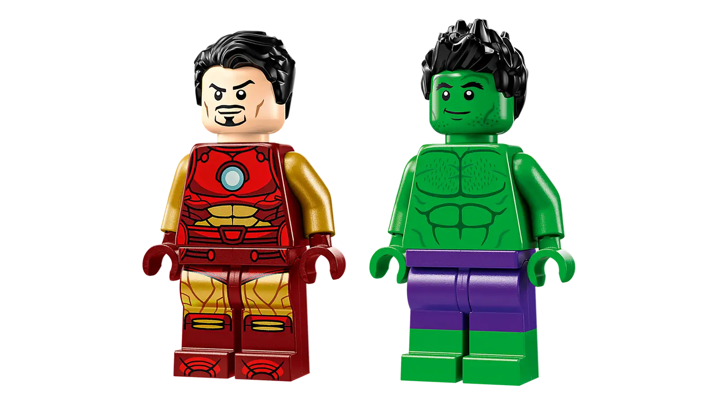 LEGO 76287 Iron Man with Bike and The Hulk