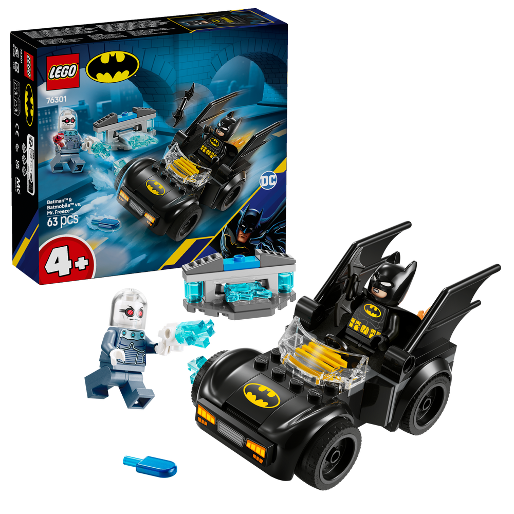 LEGO® Batman™ & Batmobile™ vs. Mr. Freeze™ 76301