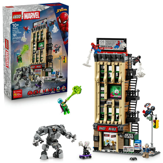 LEGO® Super Heroes Marvel Spider-Man vs. Mysterio: The Daily Bugle 76342