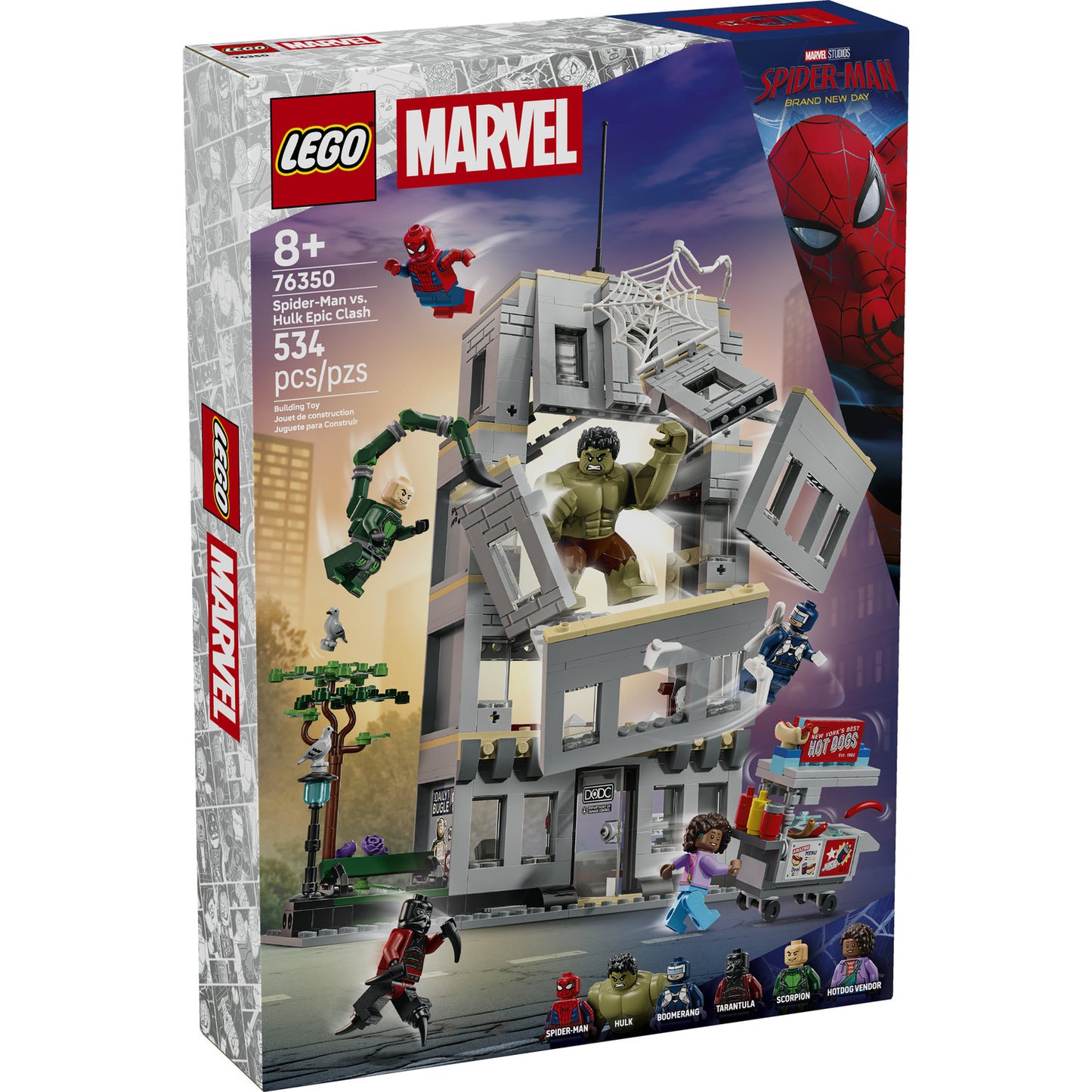 LEGO® Super Heroes Marvel Spider-Man vs. Hulk Epic Clash 76350